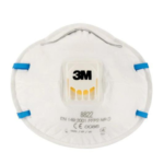 3M™ Cupped Particulate Respirator 8822, P2, Valved