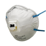 3M™ Cupped Particulate Respirator 8822, P2, Valved - Image 2
