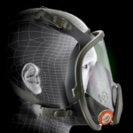 3M™ Full Facepiece Reusable Respirator 6800 with Cool Flow™ Valve makes breathing easier - Image 5