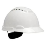 3M™ Hard Hat H-701V, White, 4-Point Ratchet Suspension including Chinstrap - Image 2
