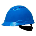 3M™ Hard Hat H-703V, Blue, 4-Point Ratchet Suspension including Chinstrap - Image 3