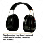 3M™ PELTOR™ Optime™ 101 Earmuffs H7A, Over-the-Head - Image 5