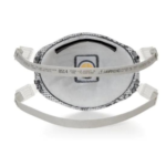 3M™ Particulate Respirator 8514 with Cool Flow™ Valve, Nuisance Level Organic Vapor Relief, N95 - Image 4