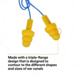 3M™ E-A-R™ UltraFit™ Earplugs 340-4004, Corded - Image 3